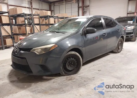 2014 Toyota Corolla Le z USA, uszkodzony, nr VIN 5YFBURHE6EP090656